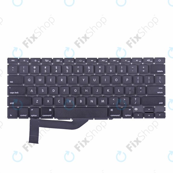 Πληκτρολόγιο US για MacBook Pro 15" A1398 (Μέσα 2012 - Μέσα 2015)