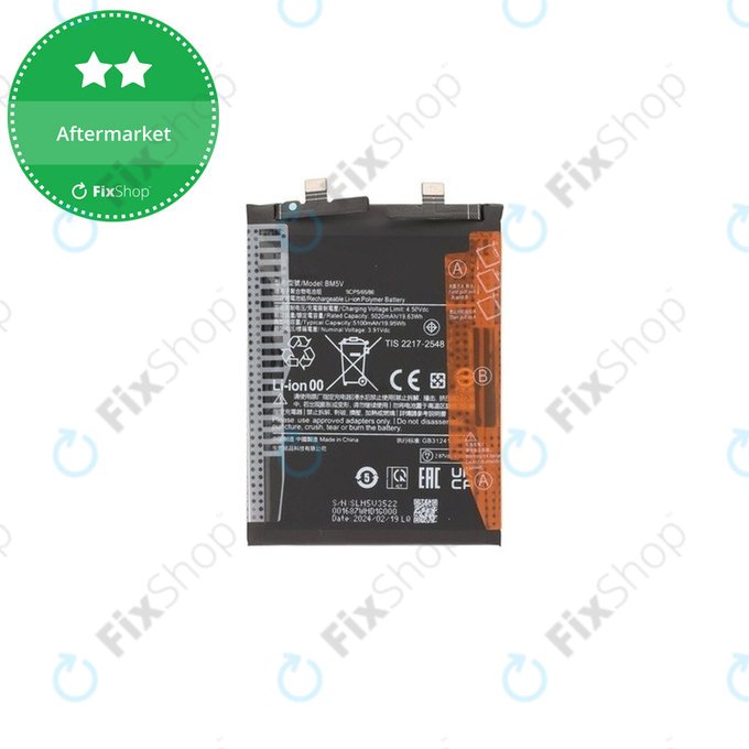 Battery για Xiaomi Redmi Note 13 Pro 5G 2312DRA50C | BM5V | 5100mAh