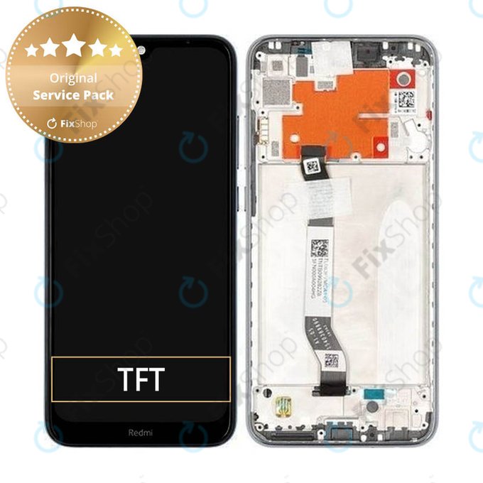 LCD Display Assembly για Xiaomi Redmi Note 8T | Moonshadow Grey | Service Pack