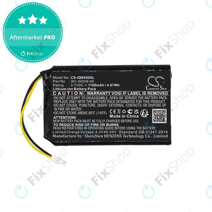 Battery για Garmin Drive 50 LM | 51LMT | 51LMT | 361-00056-00 | 361-00056-50 | 1100mAh | HQ