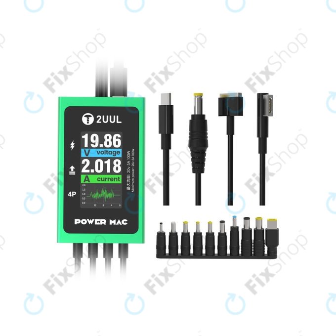 Διαγνωστικό καλώδιο τροφοδοσίας με οθόνη για φορητούς υπολογιστές, 2UUL PW08