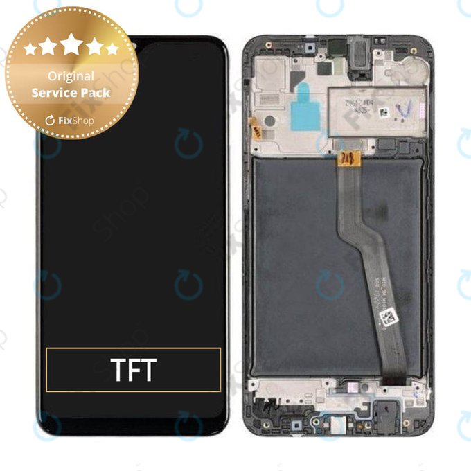 LCD Display Assembly για Samsung A10 | A105F | M10 M105F | GH82-20227A | GH82-20322A | Black | Service Pack