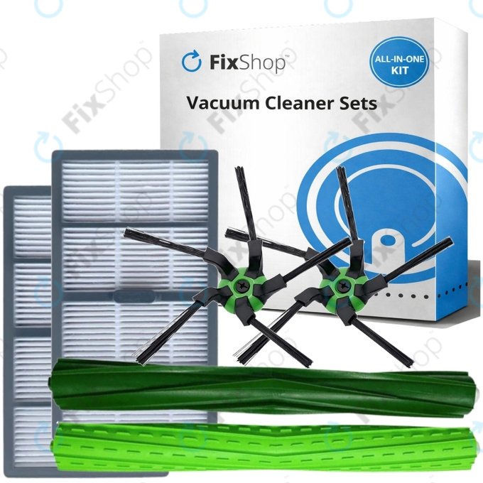 Σετ ανταλλακτικών για iRobot Roomba S9, S9+ (1 ζεύγος κύριων βουρτσών, 2x Φίλτρο, 2x Πλαϊνή Βούρτσα)