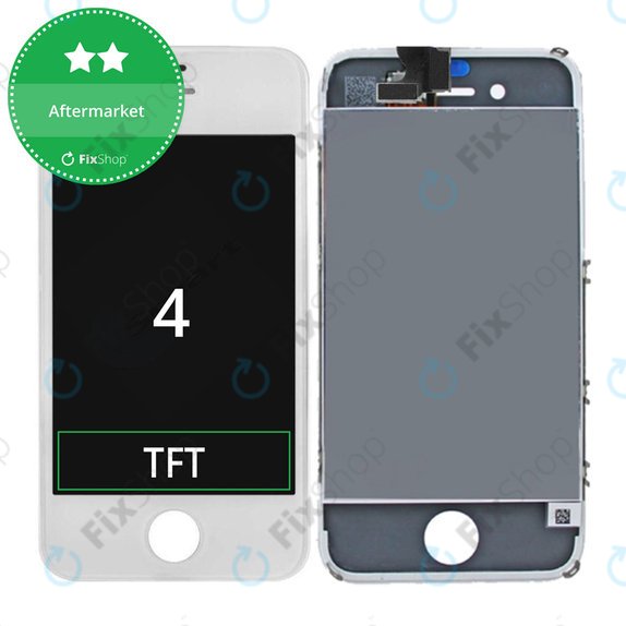 Συγκρότημα οθόνης για iPhone 4, Λευκό, White, Aftermarket
