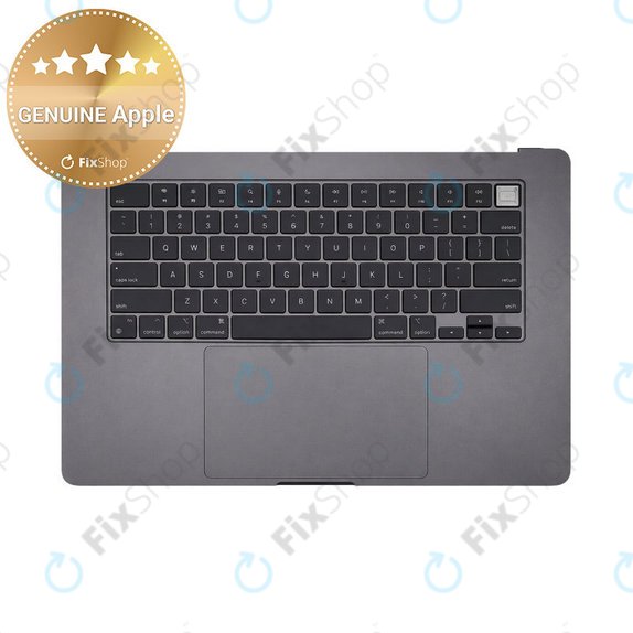Άνω πλαίσιο πληκτρολογίου για MacBook Air 15", A3114 (2023), με πληκτρολόγιο US και μπαταρία, Space Gray, 661-34895, Genuine Apple