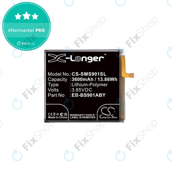 Μπαταρία για Samsung S22 S901B, EB-BS901ABY, 3600mAh, HQ