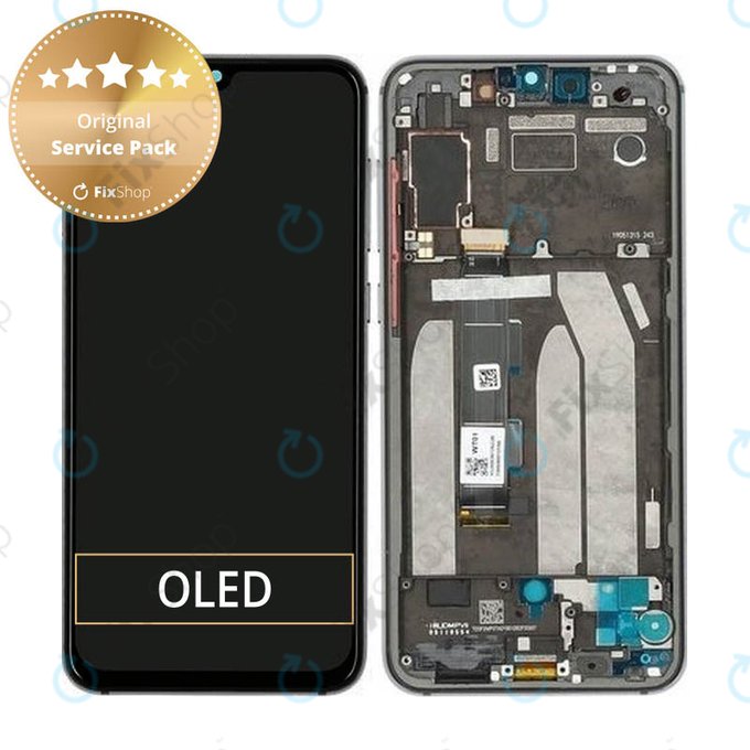 Συγκρότημα οθόνης για Xiaomi Mi 9 SE, Μαύρο, Black, Service Pack