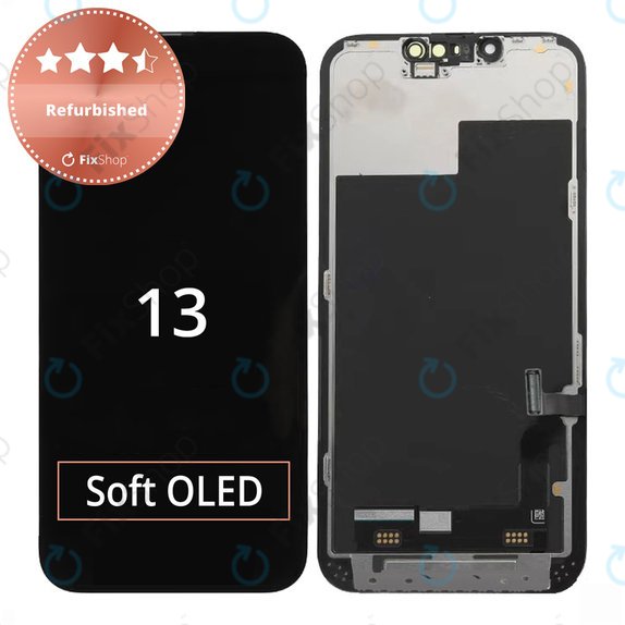 Οθόνη για iPhone 13, Αφής με πλαίσιο, Refurbished