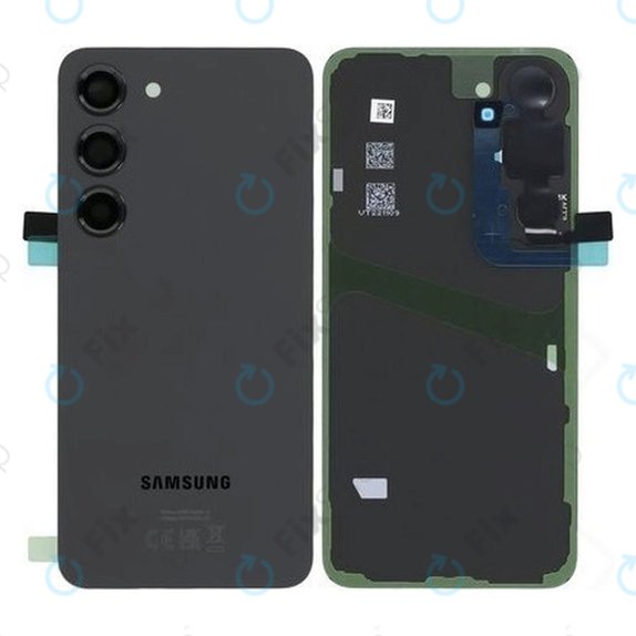 Καπάκι Μπαταρίας για Samsung S23 | S911B | GH82-30393A | Phantom Black | Service Pack