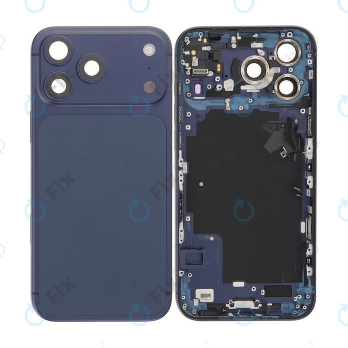 Πίσω περίβλημα για iPhone 17 Pro Max, Dark Blue