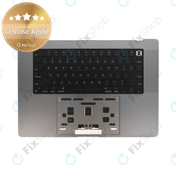 Άνω πλαίσιο πληκτρολογίου για MacBook Pro 16" A2780 (2023), με πληκτρολόγιο US και μπαταρία, Space Gray, 661-32189, Genuine Apple