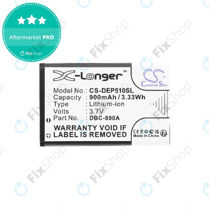 Μπαταρία για Doro 1360, 900mAh, Li-ion, 3.7V, DBC-800A, HQ