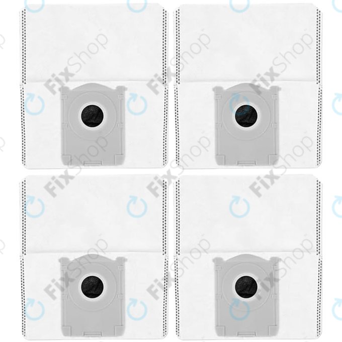 Σακούλα σκόνης, 4 τεμ. για Ecovacs Deebot T30c, T50-series, T80-series, X8-series, X9 Pro-series