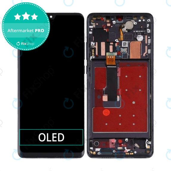 Συγκρότημα οθόνης για Huawei P30 Pro, P30 Pro 2020, Μαύρο, Black