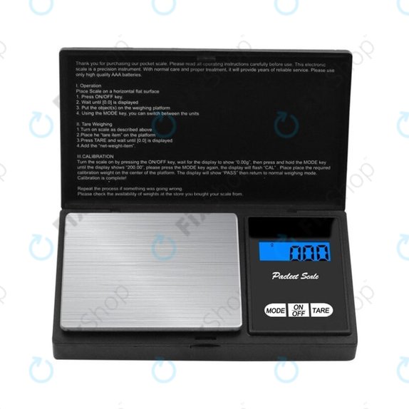 Ψηφιακή Ζυγαριά 200g/0.01g για TFY MX-200