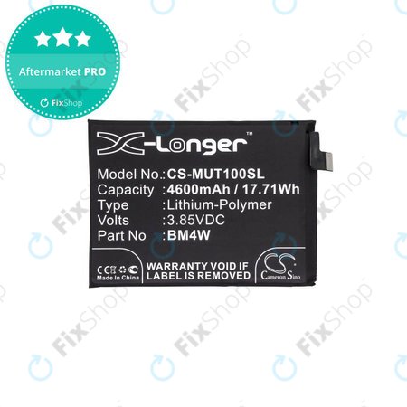 Battery για Xiaomi Mi 10T Lite 5G | Redmi Note 9 Pro 5G | BM4W | 4600mAh | HQ