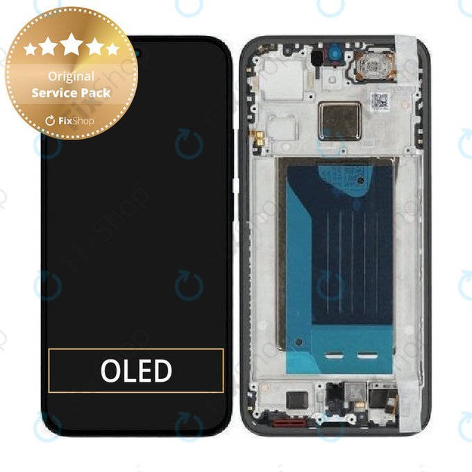 Οθόνη για Xiaomi 15T 5G, Black, Αφής με πλαίσιο, 5600010O12A00, Genuine Service Pack