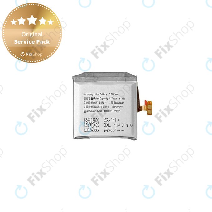 Battery για Samsung Watch 6 47mm Classic R960 | R965 | GH43-05162A | EB-BR965ABY | 425mAh | Service Pack