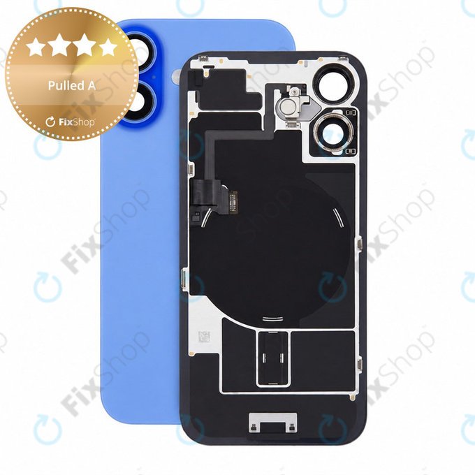 Γυαλί πίσω περιβλήματος για iPhone 16, Ultramarine, Pulled A