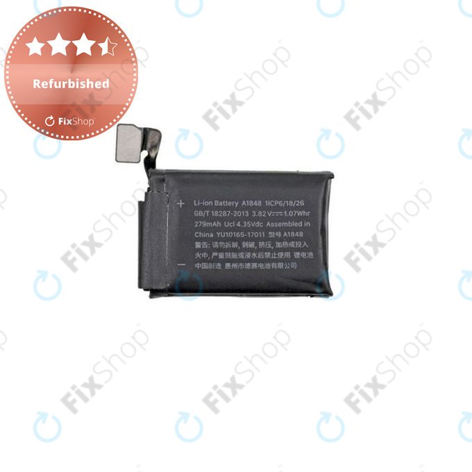 Μπαταρία για Apple Watch 3 38mm, GPS + Cellular, 279mAh, Refurbished
