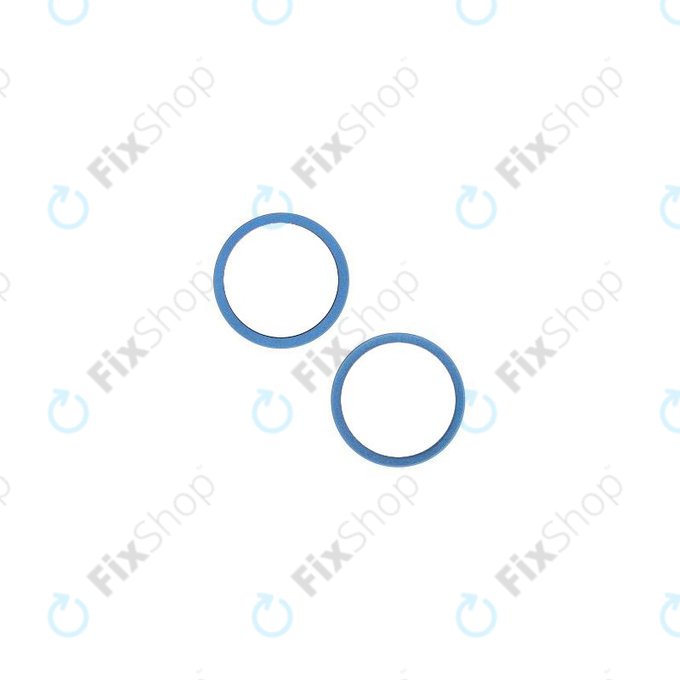 Πλαίσιο Φακού Πίσω Κάμερας για iPhone 14 | 14 Plus | Μπλε | Blue | 2τμχ