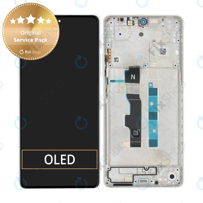LCD Display Assembly για Xiaomi Redmi Note 13 5G 2312DRAABC | 5600040N1700 | Arctic White | Service Pack