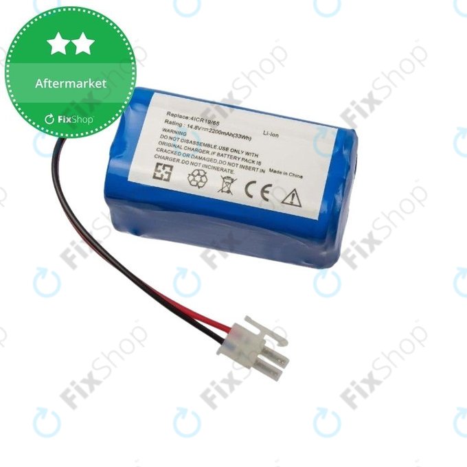 Μπαταρία για Ecovacs Deebot CR130, 4ICR19/65, 14.8V, 2200mAh