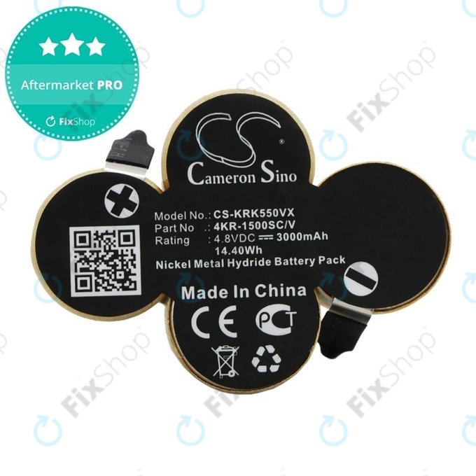 Μπαταρία για Kärcher K55, 4KR-1500SC/V, 4.8V, 3000mAh, HQ