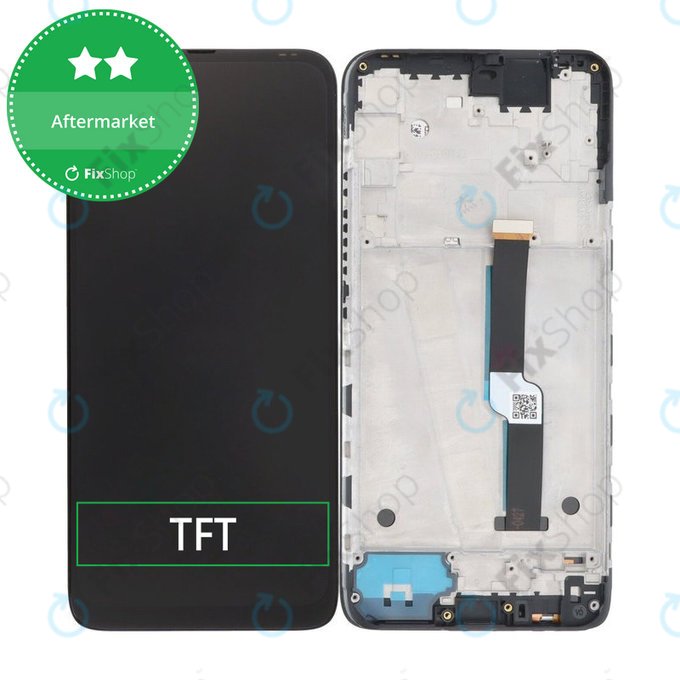 LCD Display Assembly για Motorola One Fusion Plus, Twilight Blue, Aftermarket