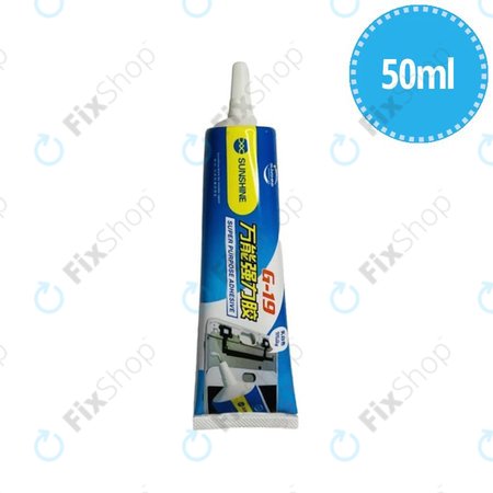 Universal Κόλλα Sunshine G-19 - 50ml | Λευκό | White