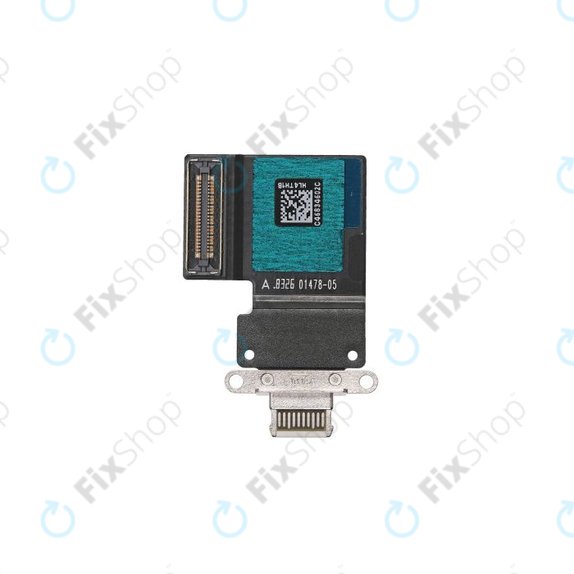 Επαφές Φόρτισης + Καλώδιο Flex για iPad Pro 11.0, iPad Pro 12.9 (1st Gen 2018, 2nd Gen 2020) | Λευκό | White