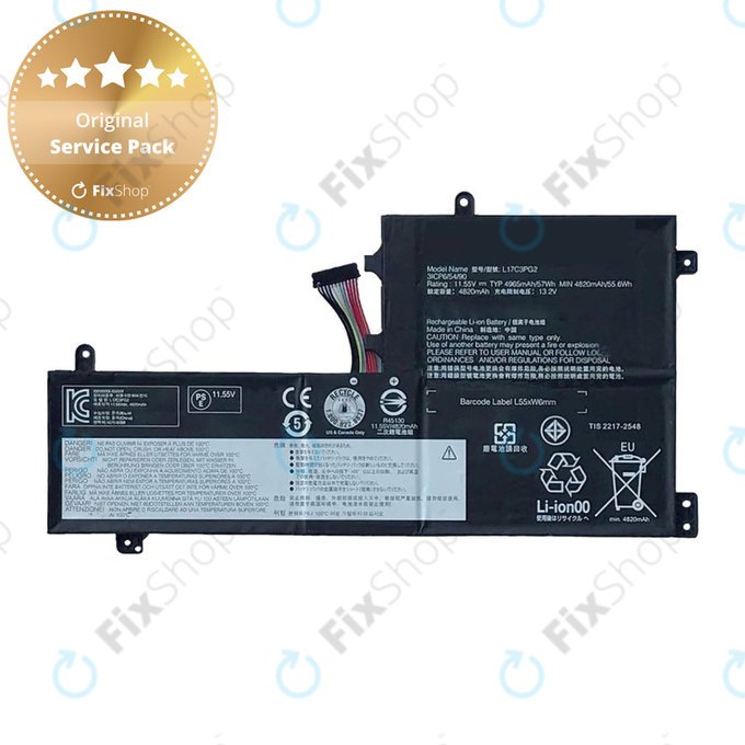 Battery για Lenovo Legion 5 | 15ICH-1060 | L17C3PG2 | 4965mAh | 77055506 | Service Pack