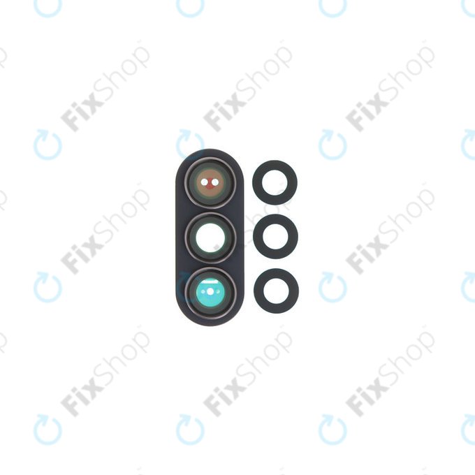 Γυαλί Φακού Πίσω Κάμερας με Πλαίσιο για Samsung Z Fold 7 F966B, Jetblack