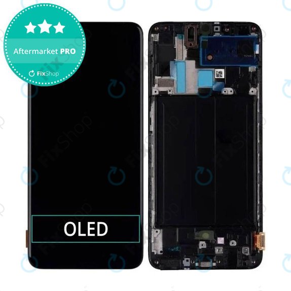 Συγκρότημα οθόνης για Samsung A70, A705F, Black