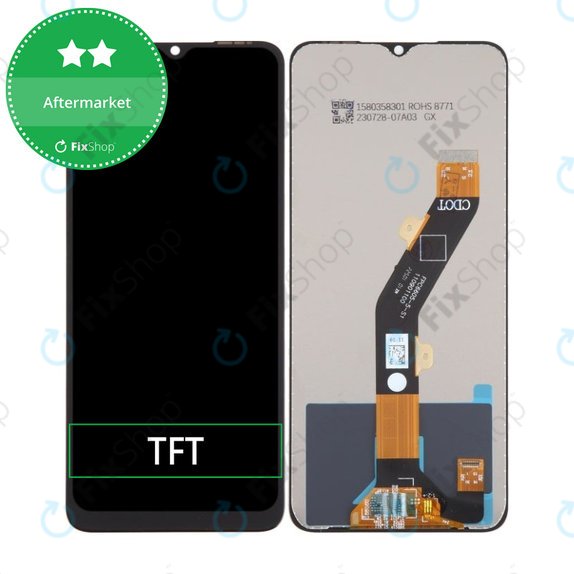 Οθόνη με οθόνη αφής για Infinix Smart 7 HD, X6516, Aftermarket