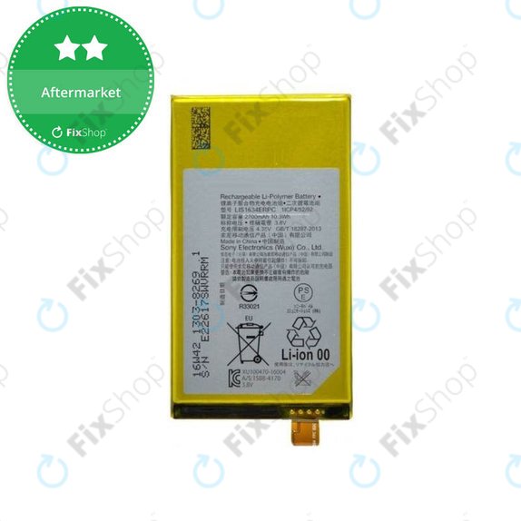 Μπαταρία για Sony Xperia X Compact F5321, Z5 Compact E5803, LIS1634ERPC, 2700mAh