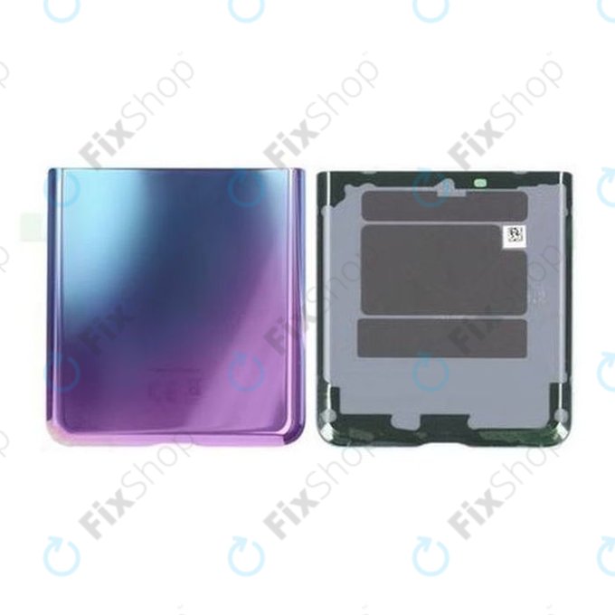 Καπάκι Μπαταρίας για Samsung Z Flip | F700N | GH82-22204B | Bottom | Mirror Purple | Service Pack
