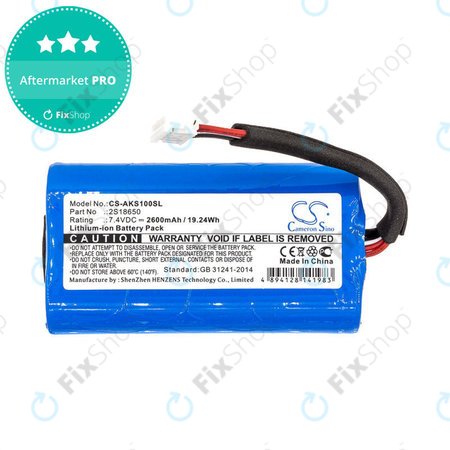Μπαταρία για Anker Soundcore Boost, 2600mAh, Li-Ion, 7.4V, 2S18650, HQ