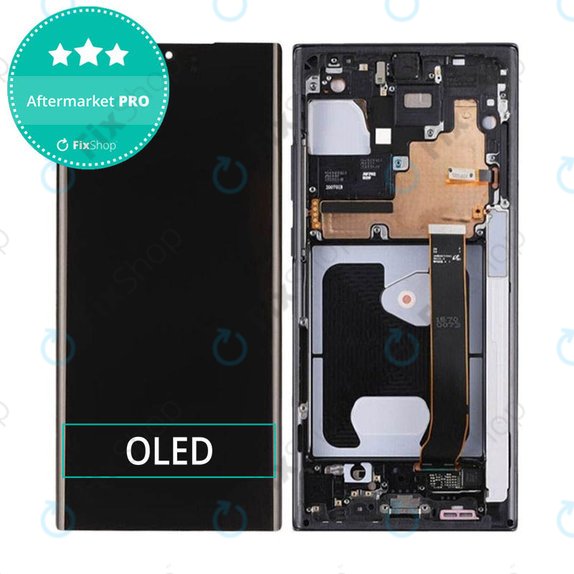 Συγκρότημα οθόνης για Samsung Note 20 Ultra, N986B, Mystic Black
