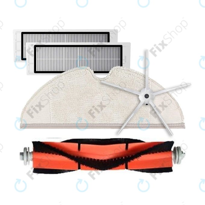 Ολοκληρωμένο Σετ για Xiaomi Roborock S5 Max | S6 | S6 MaxV | S6 Pure | Xiaowa E3 | Λευκό | White