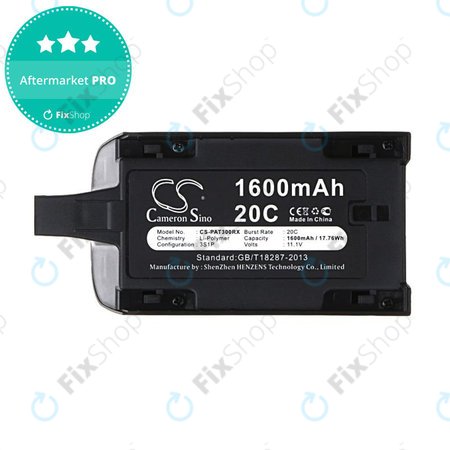 Μπαταρία για Parrot Bebop Drone 3.0, Mini Quadcopter, 1600mAh, Li-Pol, 11.1V, HQ