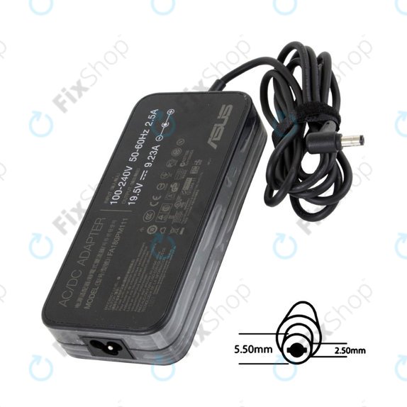 Αντάπτορας φόρτισης για Asus, B0A001-00260600, 180W, 19.5V, Genuine Service Pack
