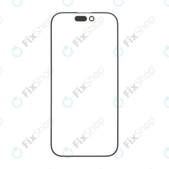 Front Glass με OCA Adhesive για iPhone 16 Pro