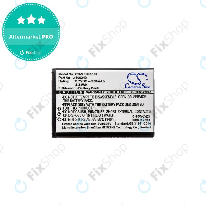 Μπαταρία για Steelseries 61298rx, Siberia 840, 900mAh, Li-Ion, 3.7V, 160240, HQ