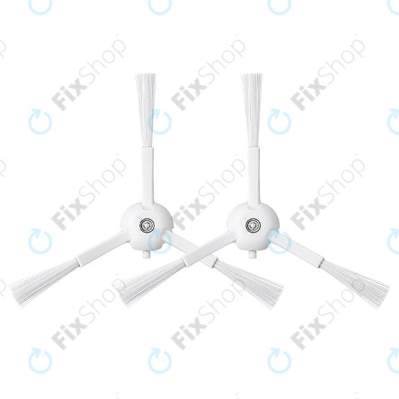 Πλαϊνή βούρτσα, 2 τεμ., Λευκή για Roborock S8 MaxV Ultra, S8 Max Ultra