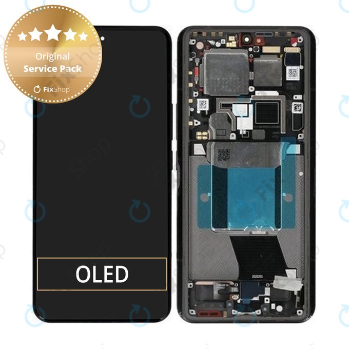 LCD Display Assembly για Xiaomi 14 Ultra | 56000500N100 | Μαύρο, Black | Service Pack