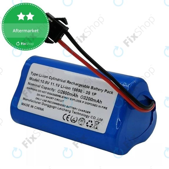 Μπαταρία για Ecovacs CEN330, CR-series, ICR18650 3S1P, 11.1V, 2600mAh