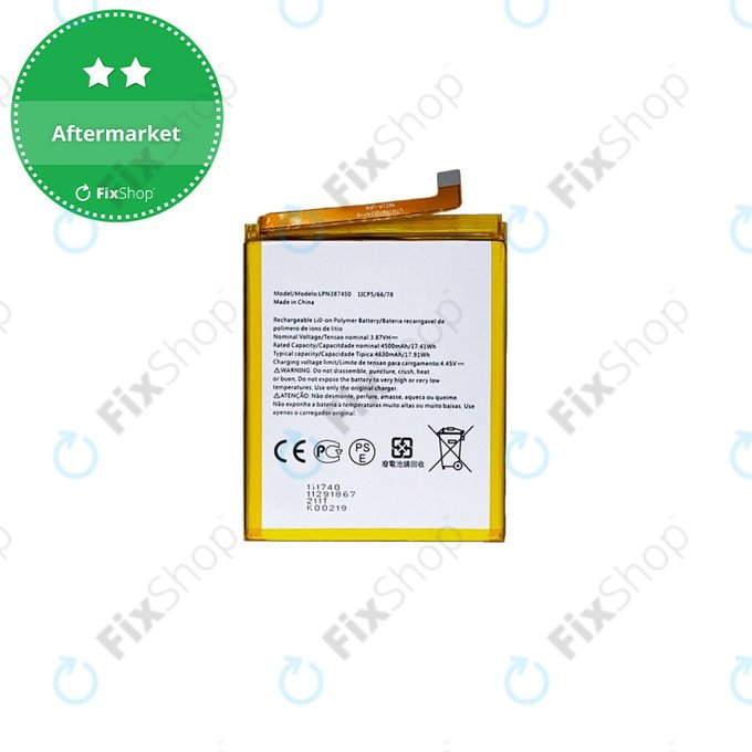 Μπαταρία για Nokia XR20 TA-1368, TA-1362, LPN387450, 4630mAh, Service Pack