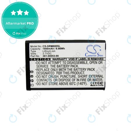 Μπαταρία για Garmin Alpha 200, Montana 600t Camo, 1800mAh, Li-Ion, 3.7V, 361-00053-00, HQ