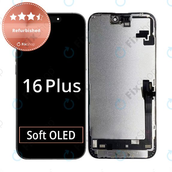 Οθόνη για iPhone 16 Plus, Αφής με πλαίσιο, Refurbished